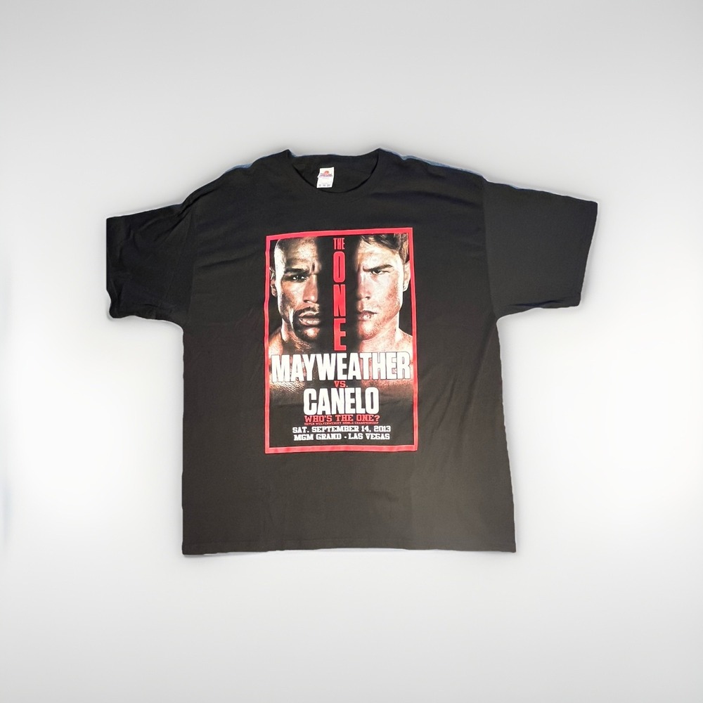 Mayweather vs Canelo Shirt Mens 2XL Boxing MGM Grand Las Vegas Fight 2013